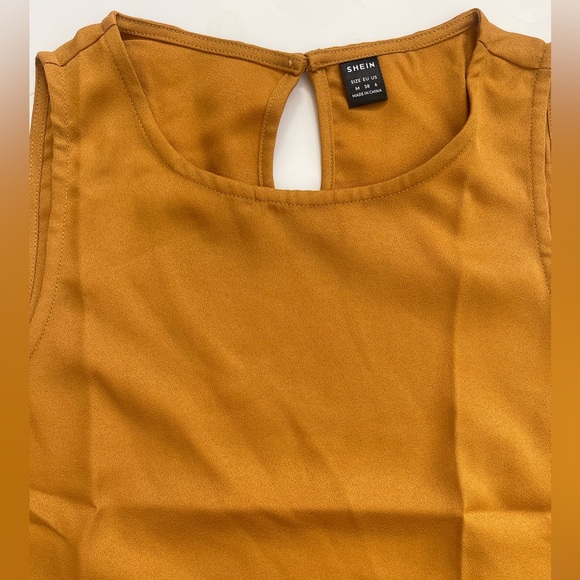 Brand New Mustard Dress Shirt from Shein - Picture 2 of 5